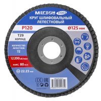 Круг шлифовальный лепестковый комплект МЕГЕОН 61003-10